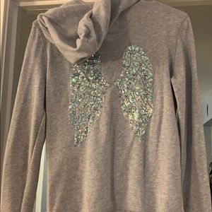 VS angel zip up hoodie